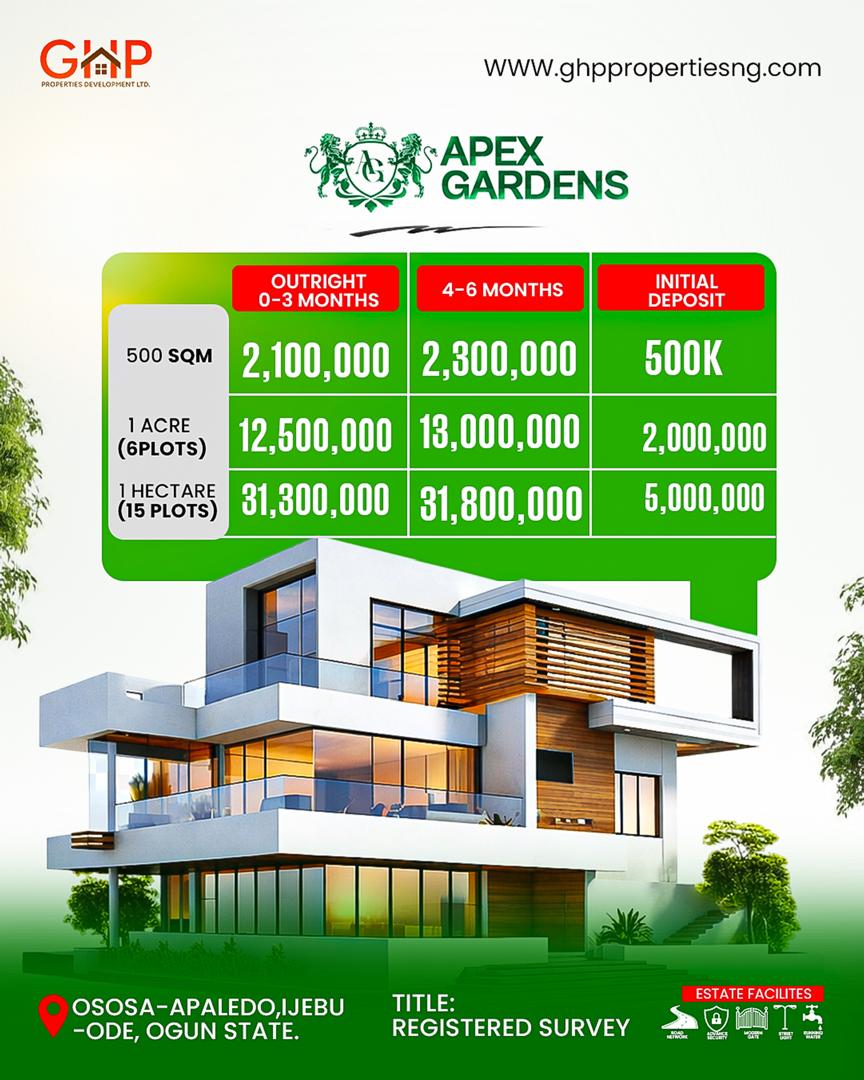 APEX GARDENS ESTATE