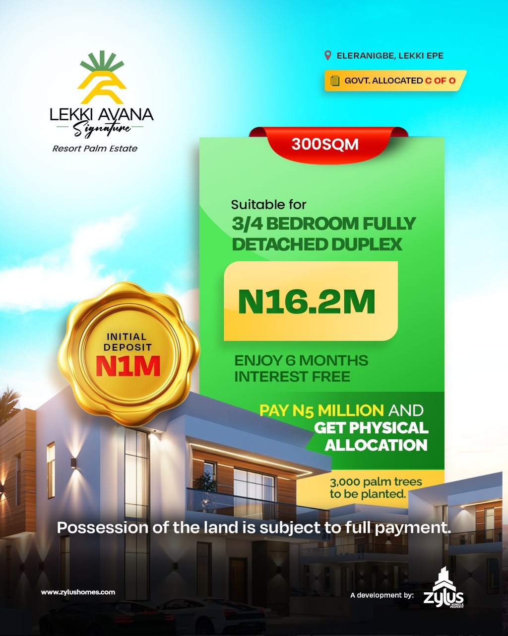 Image for Lekki Avana Signature Resort Palm Estate
