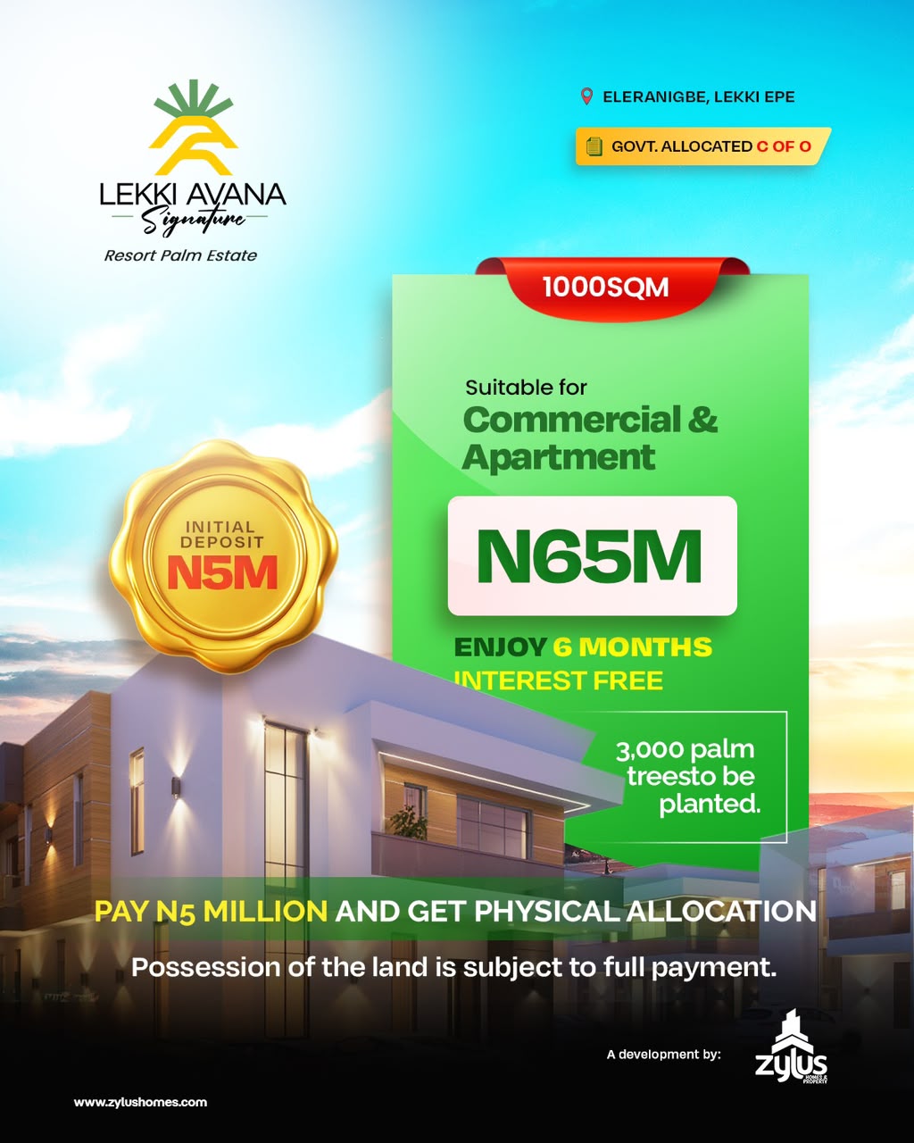 Image for Lekki Avana Signature Resort Palm Estate